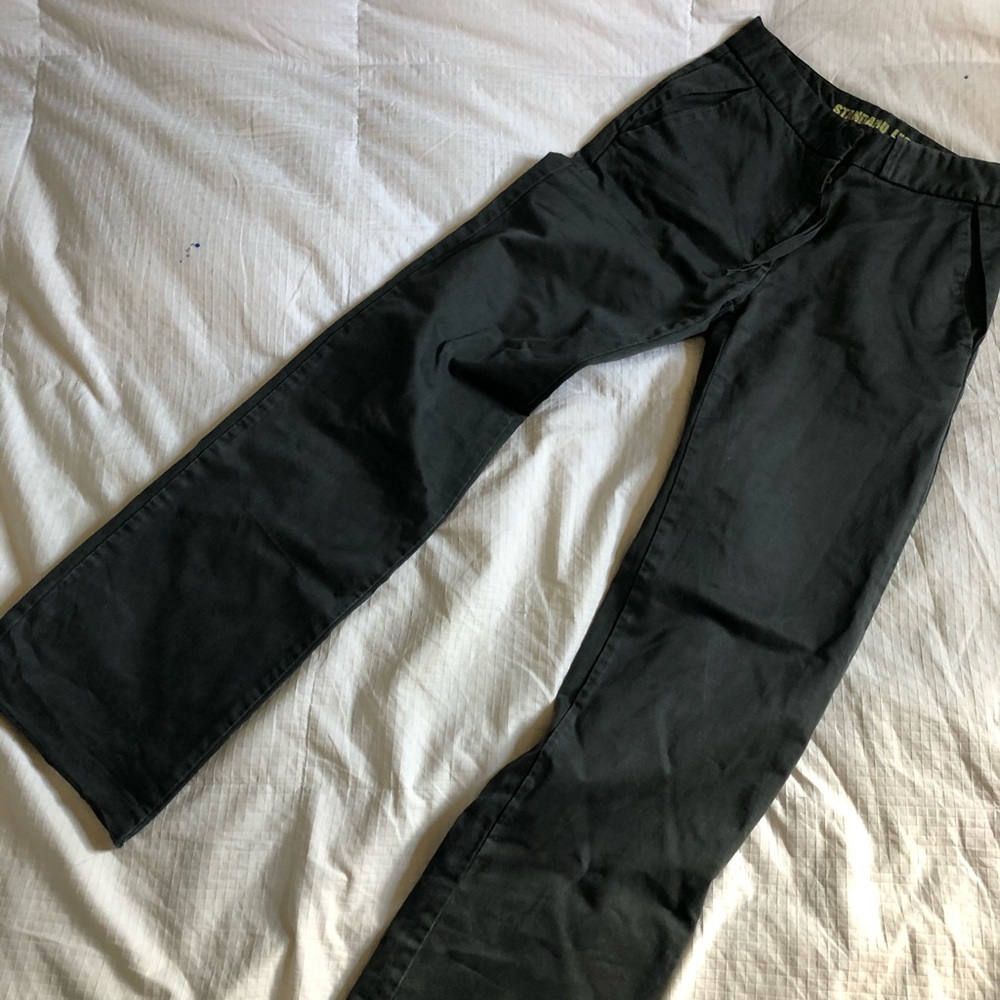 Maison Margiela Grey Straight Leg Pant